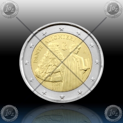 2 EVRO ITALIJA 2015 "Dante Alighieri" No1 - UNC